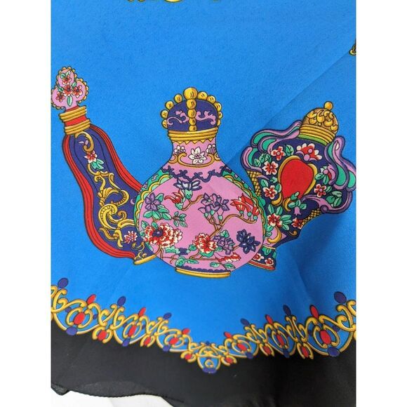 Art of the Scarf for Tie Rack Polyester Scarf - Vibrant Color Bottles Design - Picture 3 of 6